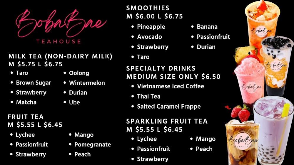 BobaBae Teahouse Matcha Milk Tea